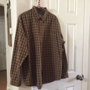 Columbia Sportswear plaid shirt L